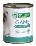 Nature's Protection Adult Game - влажный корм для взрослых собак всех пород с дичью 400г KIK45093 фото