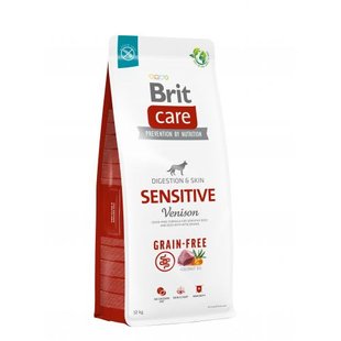 Корм сухий Brit Care Dog Grain-free Sensitive для собак з чутливим травленням беззерновий з олениною 12 кг 172210 фото