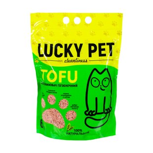 Наповнювач Lucky Pet з тофу для котячого туалету, з ароматом лаванди, 6 л 193109 фото