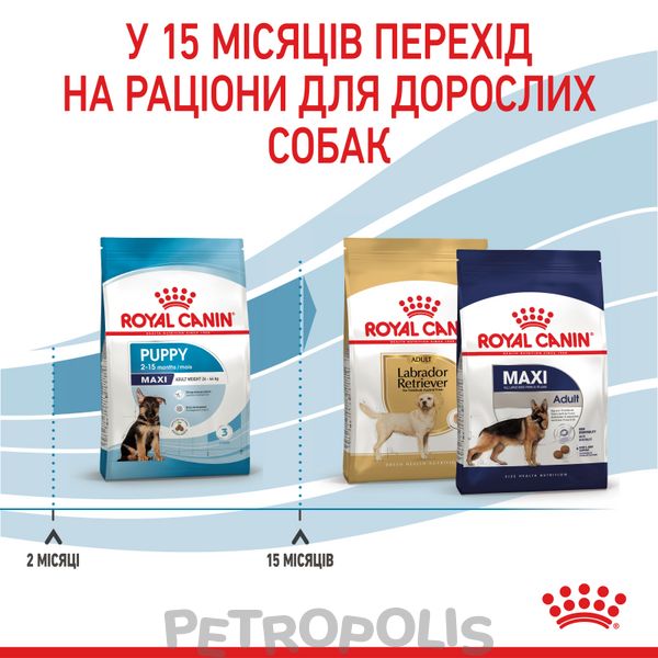 Сухий корм для цуценят Royal Canin MAXI PUPPY 1 кг 30060101 фото