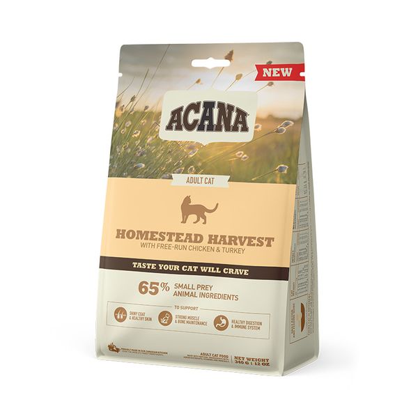 ACANA HOMESTEAD HARVEST CAT 340g a71434 фото