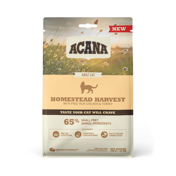 ACANA HOMESTEAD HARVEST CAT 340g a71434 фото