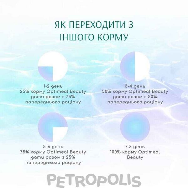 OptiMeal Beauty Podium Adult Cat - вологий корм для дорослих котів з морепродуктами (шматочки у желе) 70г B2782202 фото