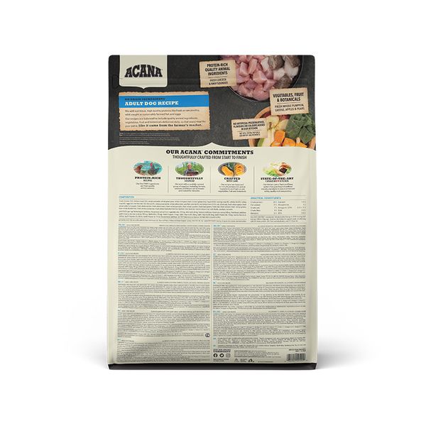 ACANA Adult Dog Recipe 2.0kg a52520 фото