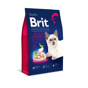 Корм сухий Brit Premium by Nature Cat Sterilised для стерилізованих котів з куркою 8 кг 171870 фото