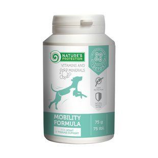 Добавка для укрепления суставов, сухожилий и связок собак Nature's Protection Mobility Formula, 75 табл. CAN63297 фото