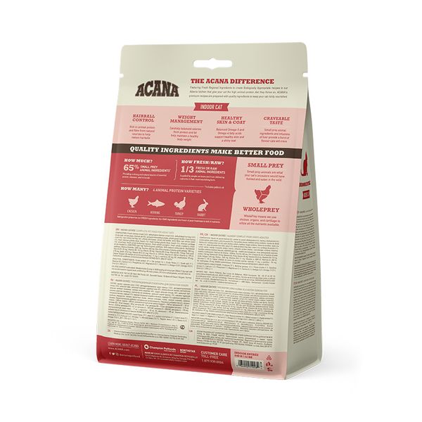 ACANA INDOOR ENTREE CAT 340g a71448 фото