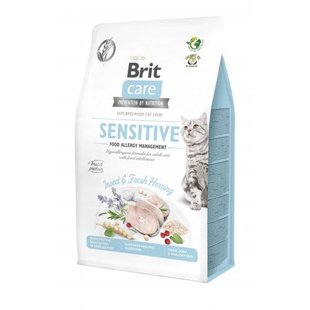 Корм сухий Brit Care Cat Grain Free Insect для дорослих котів з харчовою непереносимістю з комахами та рибою 400 г 171962 фото