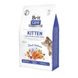 Корм сухий Brit Care Cat Grain Free Kitten Gentle Digestion Strong Immunity для кошенят для міцного імунітету з лососем 400 г 172541 фото 1