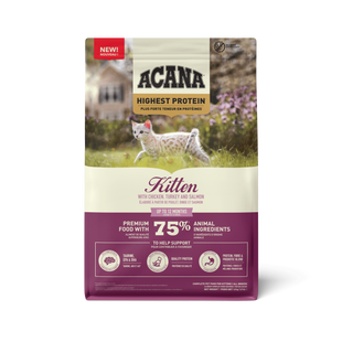 ACANA HIGHEST PROTEIN KITTEN RECIPE 1.8KG a72325 фото