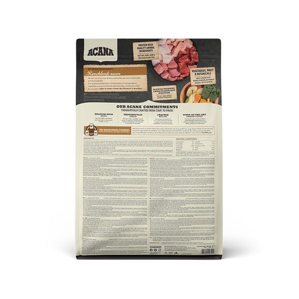 ACANA RANCHLANDS DOG RECIPE 2.0KG a54320 фото