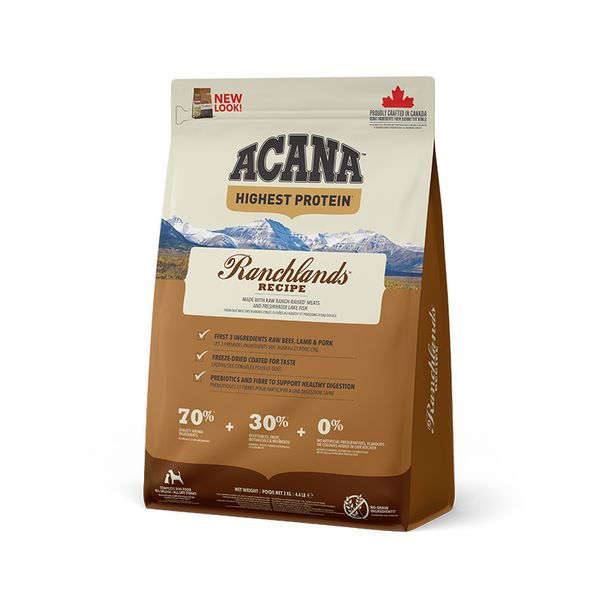 ACANA RANCHLANDS DOG RECIPE 2.0KG a54320 фото