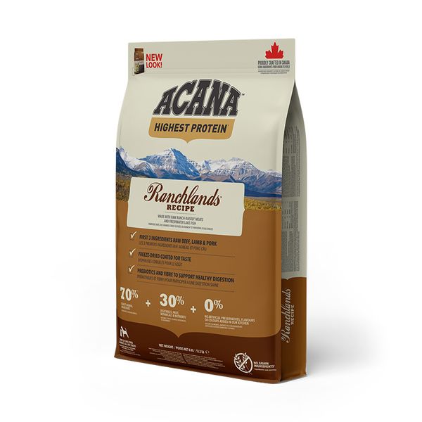 ACANA RANCHLANDS DOG RECIPE 6.0KG a54360 фото