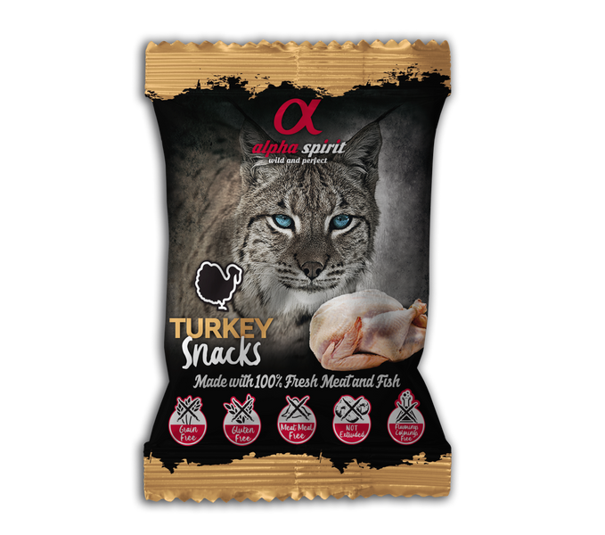 AS CAT Snacks Turkey (н/в ласощі з індички, кубики) 50г as8002350 фото