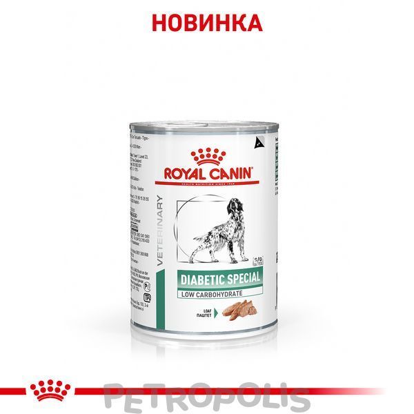 Royal Canin Diabetic - дієтичний вологий корм для собак при цукровому діабеті (паштет) 410г 4015004 фото
