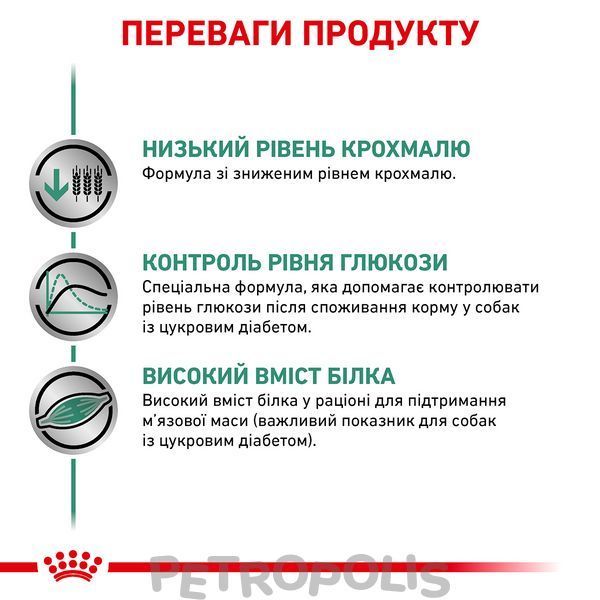Royal Canin Diabetic - дієтичний вологий корм для собак при цукровому діабеті (паштет) 410г 4015004 фото