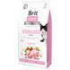Brit Care Cat Grain Free Sterilized Sensitive - сухой корм для стерилизованных кошек с чувствительным пищеварением с кроликом 7 кг 171289/0754 фото 1