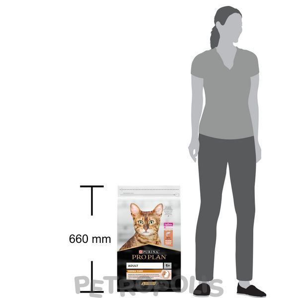 Purina Pro Plan Derma Care - сухой корм для здоровья кожи и красоты шерсти у взрослых кошек с лососем 10 кг 12538880 фото