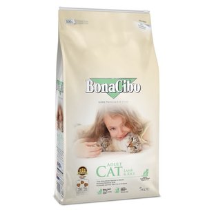 BonaCibo Adult Cat Lamb&Rice 5 kg BC405666 фото