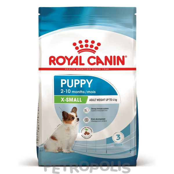 Сухий корм для цуценят Royal Canin XSMALL PUPPY 500г 10020051 фото