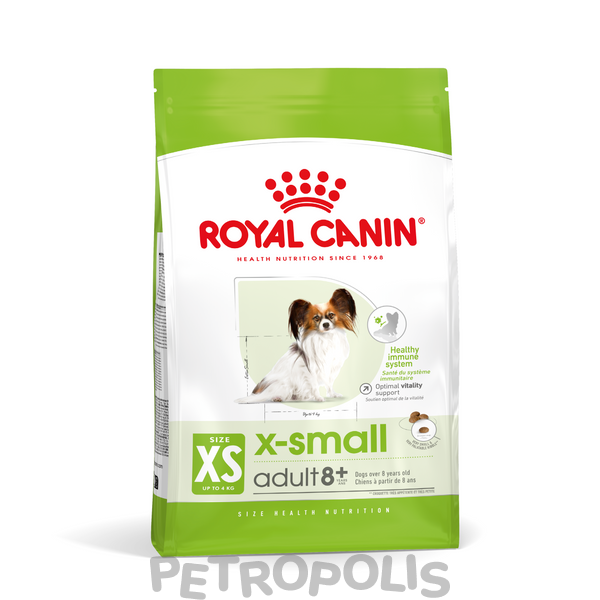 Сухий корм для собак Royal Canin XSMALL ADULT 8+, 3кг 10040300 фото