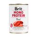 Корм вологий Brit Mono Protein Beef для собак з яловичиною 400 г 100831/100057/9766 фото 1