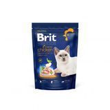 Brit Premium Cat by Nature Indoor - сухой корм для взрослых домашних кошек с курицей 800 г 171853 фото