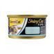 GimCat Shiny Cat - влажный корм для взрослых кошек с тунеядцем и креветками 70 г G-413099 /413297 фото 1
