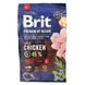 Корм сухий Brit Premium Dog Adult L для дорослих собак великих порід вагою 25-45 кг з куркою 3 кг 170825/6444 фото 7