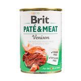Brit Care Pate and Meat Venison - влажный корм для взрослых собак с олениной 400 г 100866/100078/0328 фото